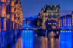 Blue Port in der Speicherstadt. Copyright: bcsmedia, Hamburg.