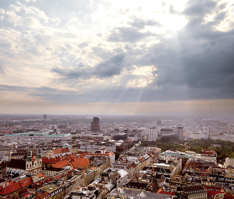 Wien von Oben 