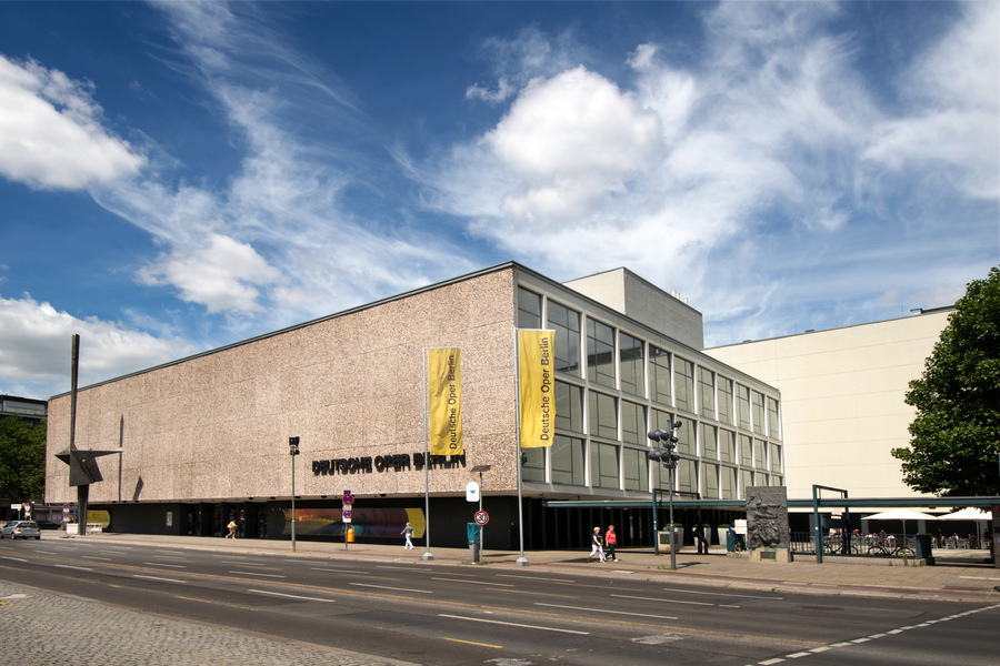 Außenansicht Deutsche Oper Berlin